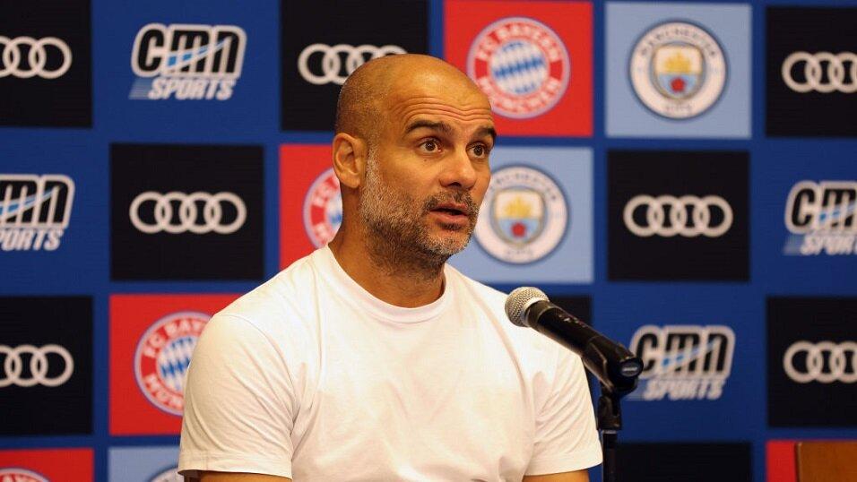 Manchester City manager Pep Guardiola